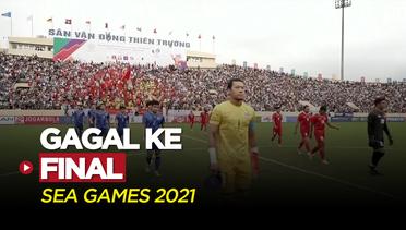 Timnas Indonesia U-23 Gagal Melaju ke Final SEA Games 2021 Usai Telan Kekalahan Melawan Thailand