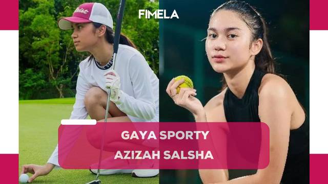OOTD Azizah Salsha saat Olahraga, Lihat Tampilannya yang Sporty
