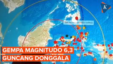 Gempa M 6,3 Guncang Donggala Sulteng, Ratusan Warga Mengungsi