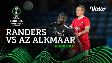 Highlight - Randers vs AZ Alkmaar | UEFA Europa Conference League 2021/2022