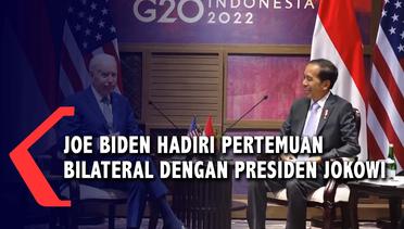 Joe Biden Hadiri Pertemuan Bilateral Dengan Presiden Jokowi