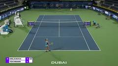 Match Highlight | Barbora Krejcikova 2 vs 0 Jil Teichmann | WTA Dubai Tennis Championship 2021