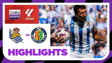 Real Sociedadvs Getafe - Highlights | LaLiga Santander 2023/2024