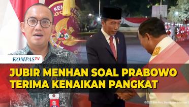 Penjelasan Jubir Menhan Soal Prabowo Terima Kenaikan Pangkat Kehormatan dari Jokowi