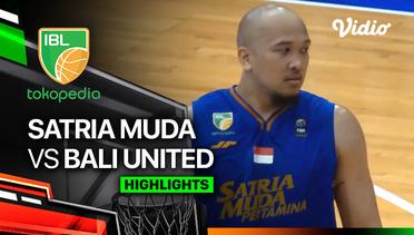 Satria Muda Pertamina Jakarta vs Bali United Basketball - Highlights | IBL Tokopedia 2024