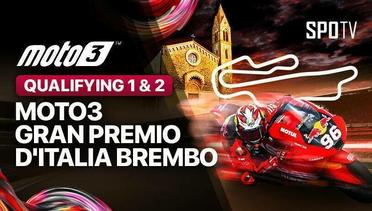 MotoGP 2024 Round 7 - Gran Premio d'Italia Brembo Moto3: Qualifying 1 & 2 - 01 Juni 2024