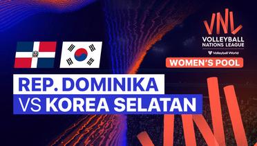 Full Match | Republik Dominika vs Korea Selatan | Women’s Volleyball Nations League 2023