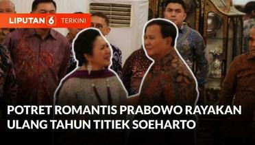 Potret Prabowo Rayakan Ulang Tahun Ke-65 Titiek Soeharto | Liputan 6