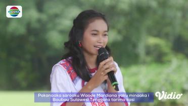 Waode Sulawesi Tenggara Lantunkan Lagu Ana Ana Maelu untuk Pak Jokowi #DangdutanBarengPresiden