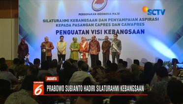 Prabowo Subianto Hadiri Silaturahmi Kebangsaan Gagasan Din Syamsudin - Liputan6 Pagi