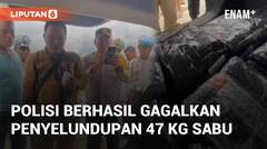 Viral Polisi Berhasil Gagalkan Penyelundupan 47 KG Sabu di Pontianak