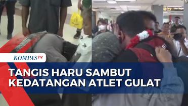 Tangis Haru Sambut Randa Dain Desta, Atlet Gulat Peraih Emas SEA Games 2023