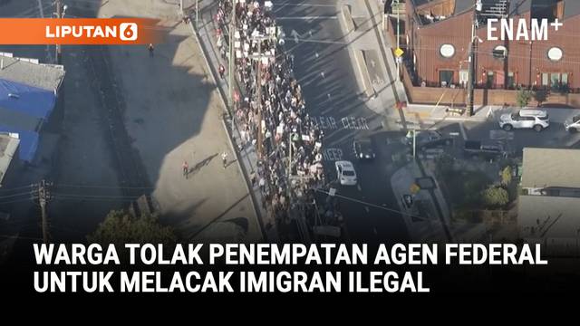 Warga Gelar Demo Tolak Penempatan Agen Federal di San Francisco | Liputan6