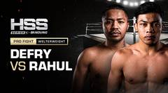 Full Match - Defry Palulu vs Rahul Pinem | Pro Fight - Cruiserweight | HSS Series 4 Bandung (Nonton Gratis)