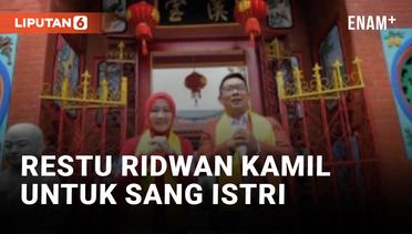 Ridwan Kamil Restui Atalia Praratya Maju Pilwalkot Bandung