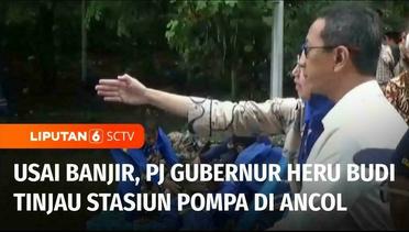 Penjabat Gubernur DKI Jakarta, Heru Budi, Tinjau Stasiun Pompa di Ancol Usai Banjir | Liputan 6