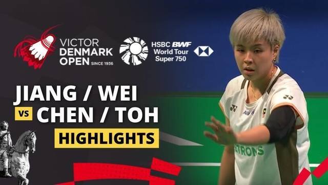 Jiang Zhen Bang/Wei Ya Xin (CHN) vs Chen Tang Jie/Toh Ee Wei (MAS) - Highlight | VICTOR Denmark Open 2025