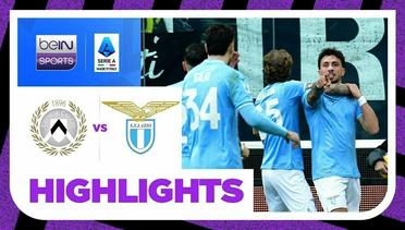 Udinese vs Lazio - Highlights | Serie A 2023/2024