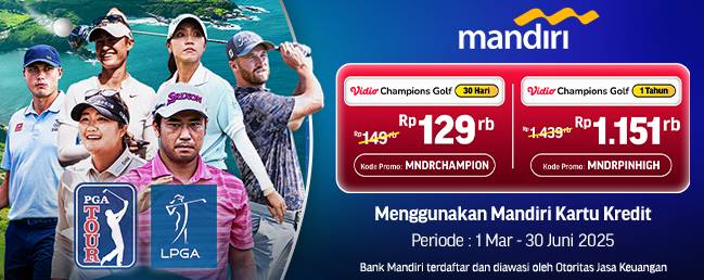 MNDRPINHIGH - Vidio Champions Golf 1 Tahun