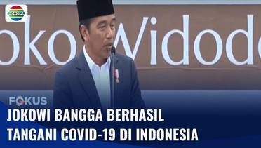 Presiden Jokowi Bangga Berhasil Tangani Covid-19 di Indonesia dan Pertumbuhan Ekonomi Membaik | Fokus