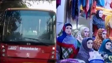 Kecelakaan Bus Transjakarta di Plumpang hingga Beragam Pilihan Hijab untuk Lebaran