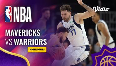 Dallas Mavericks vs Golden State Warriors - Highlights | NBA Regular Season 2023/24
