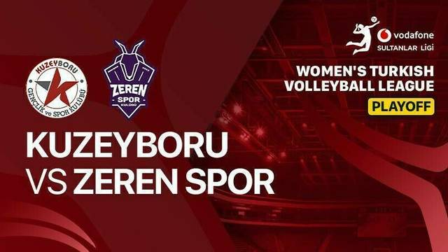 Playoffs: Kuzeyboru vs Zerenspor - Full Match | Women's Turkish Volleyball League