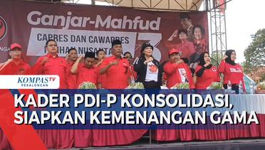Ribuan Kader PDI-P Konsolidasi di Batang, Dukung Ganjar-Mahfud