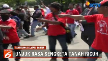 Aksi Unjuk Rasa Sengketa Tanah di Bintaro Diwarnai Kericuhan - Liputan 6 Pagi