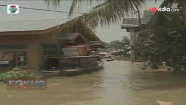 Bencana Banjir di Riau - Fokus Sore 13/02/16