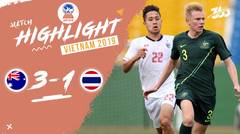 Full Highlight - Australia 3 VS 1 Thailand | Piala AFF U-18 2019
