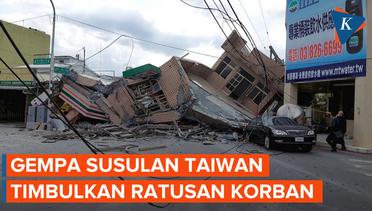 Taiwan Diguncang Gempa Magnitudo 5,5