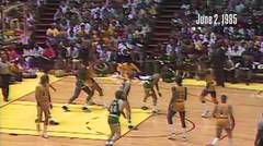 On June 2, 1985 Abdul-Jabbar became the all-time leading scorer in NBA Playoff History