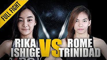 Kembali Bersinar! - Rika Ishige vs Rome Trinidad | ONE Championship