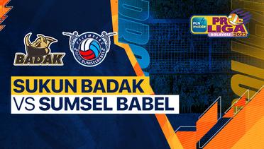 Full Match | Kudus Sukun Badak vs Palembang Bank Sumsel Babel | PLN Mobile Proliga Putra 2023