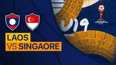 Full Match - Laos vs Singapore | AFF U-19 Championship 2022