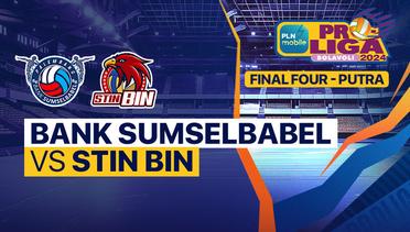 Final Four Putra: Palembang Bank SumselBabel vs Jakarta STIN BIN - Full Match | PLN Mobile Proliga 2024