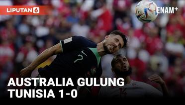 Highlights Piala Dunia 2022, Australia Kalahkan Tunisia 1-0