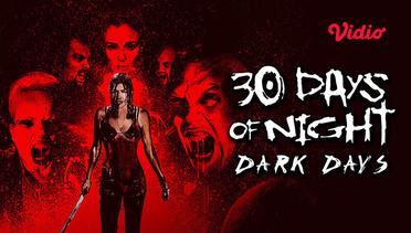 30 Day of Night: Dark Days - Trailer