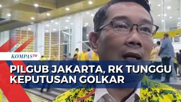 Ridwan Kamil Tunggu Keputusan Golkar dan Koalisi Indonesia Maju soal Pilgub Jakarta