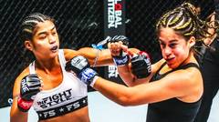 The Muay Thai FIREFIGHT Between Jackie Buntan & Daniela Lopez 🧨