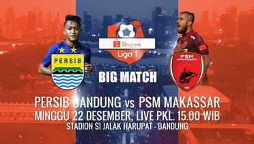 BIG MATCH!! Shopee Liga 1 Persib vs PSM Makassar Live Besok!