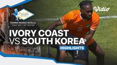 Ivory Coast vs South Korea - Highlights | Maurice Revello Tournament