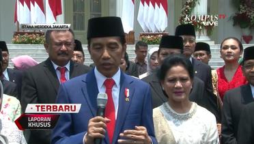Alasan Presiden Jokowi Pilih Nama 'Kabinet Indonesia Maju'