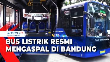 Bus Listrik Leuwi Panjang- Dago Resmi Beroperasi