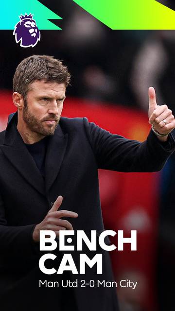Bench cam: Reaksi Carrick saat gol MU | Premier League 2025/26