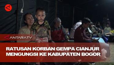 315 korban gempa Cianjur mengungsi ke Kabupaten Bogor