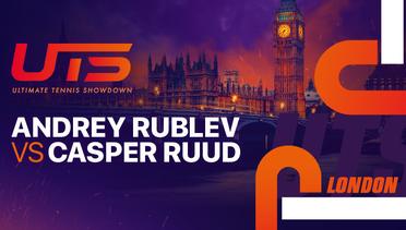 Rublo (Andrey Rublev) vs The Ice Man (Casper Ruud) - Full Match | Ultimate Tennis Showdown 2023