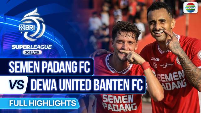 Semen Padang FC VS Dewa United Banten FC - Full Highlights | BRI Super League 2025/26