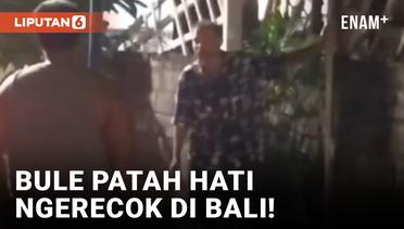 Mabuk dan Patah Hati, WNA Rusia Bikin Gaduh di Kuta Bali